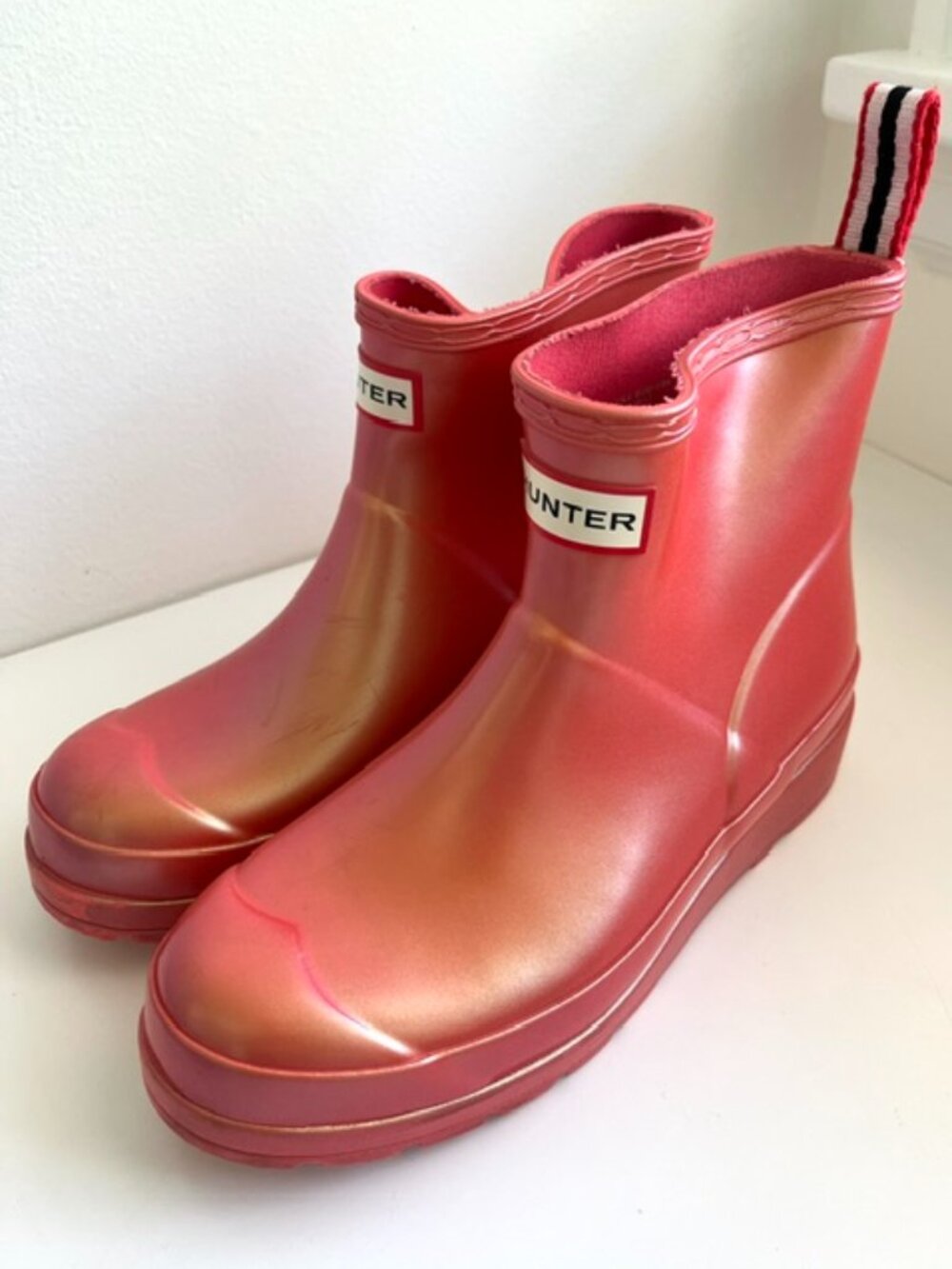Hunter Play Short Nebula Platform Boots | EU37